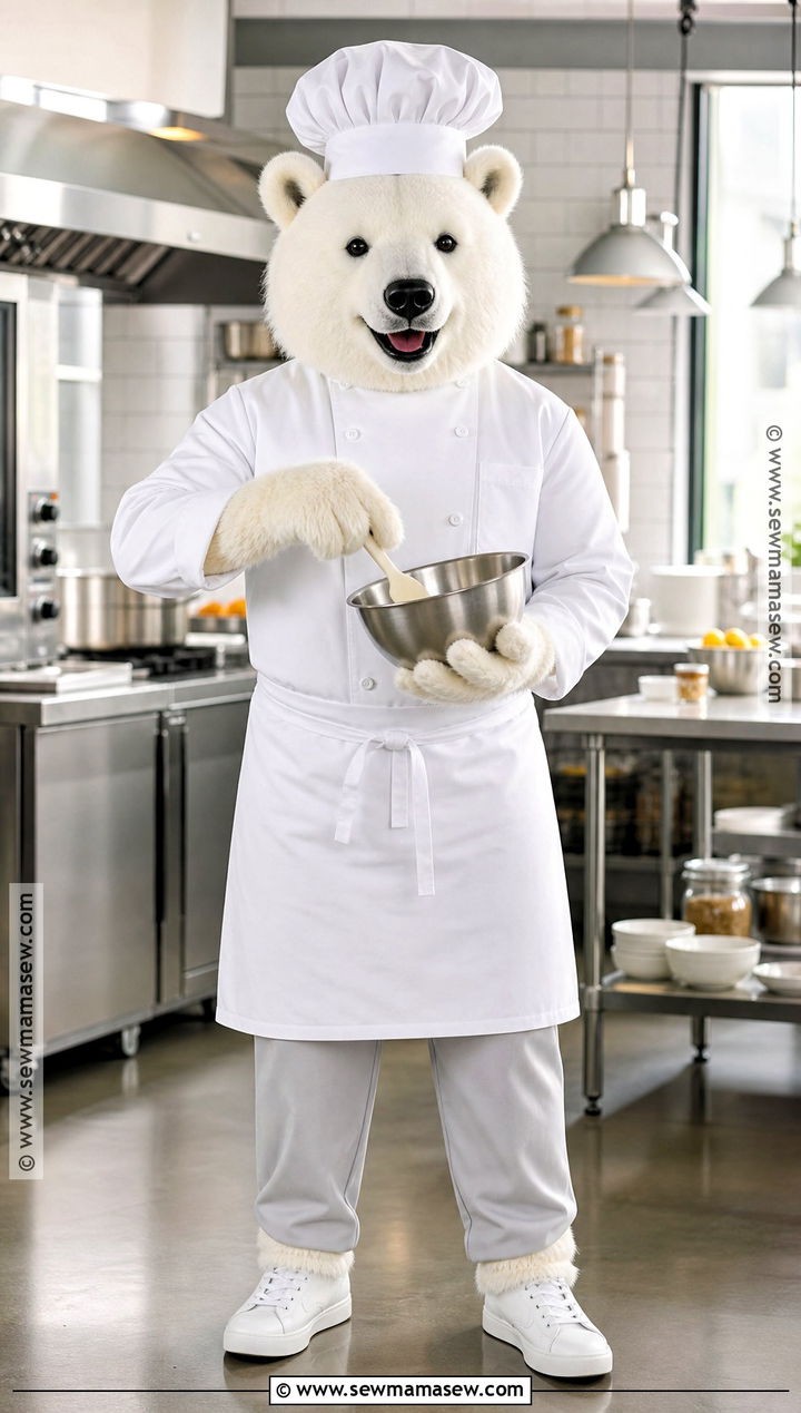 Ice Bear Chef Costume - 30 we bear bears costume ideas