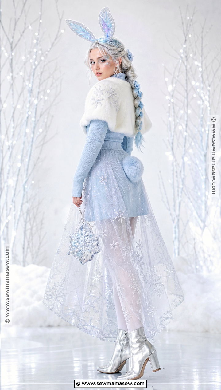 Ice Bunny Costume - 30 bunny costume aesthetic ideas