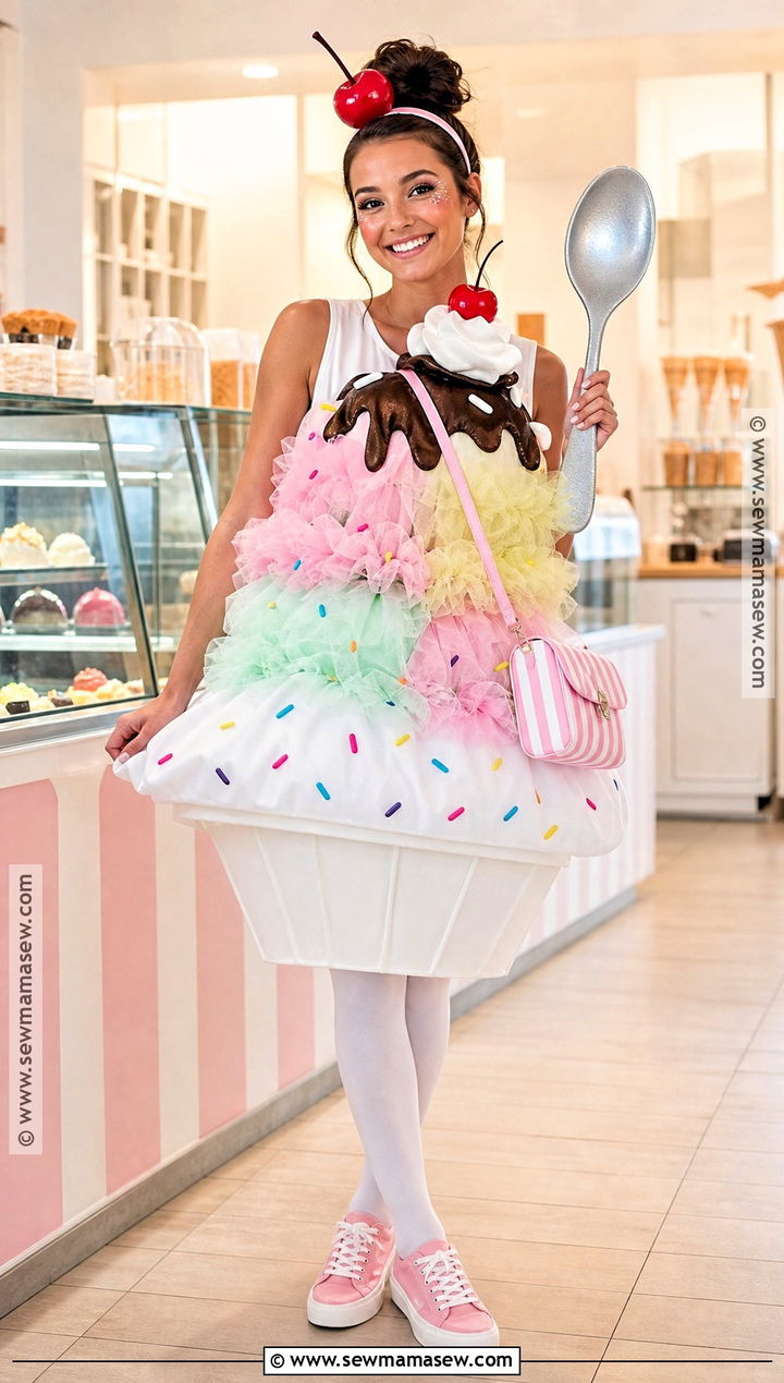 Ice Cream Sundae Costume - 35 candy land costumes