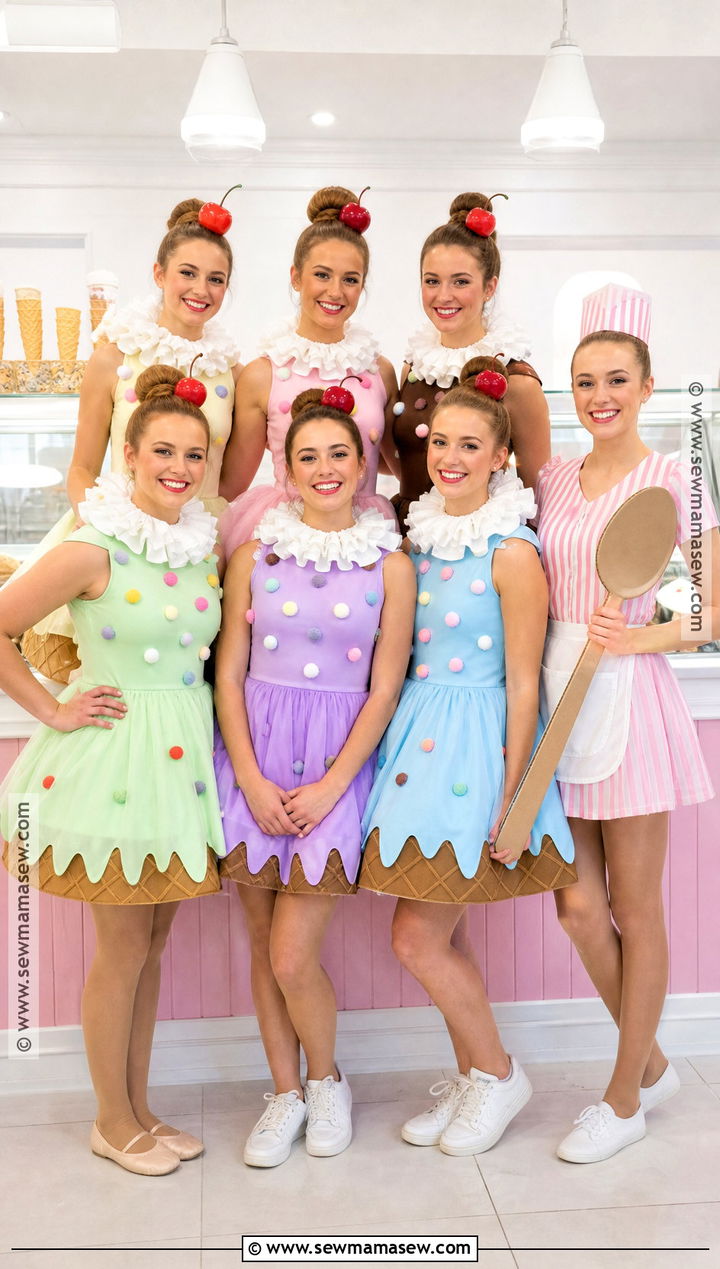 Ice Cream Sundae Group Costume - 40 cute group halloween costumes