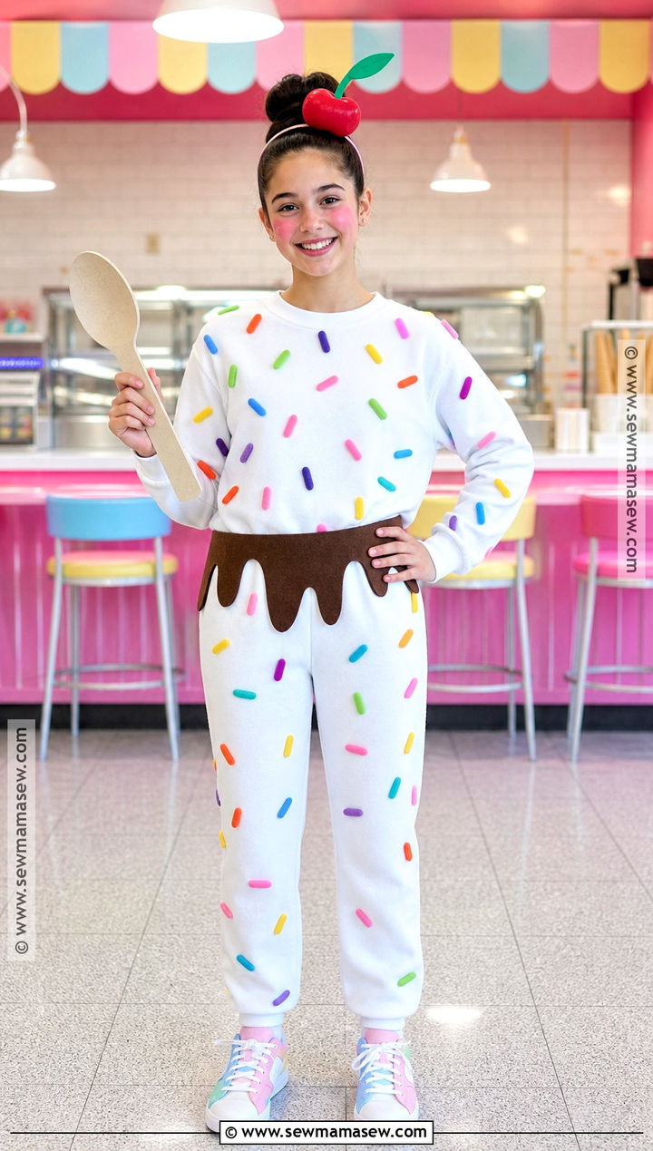 Ice Cream Sundae School Costume - 35 halloween costumes for school
