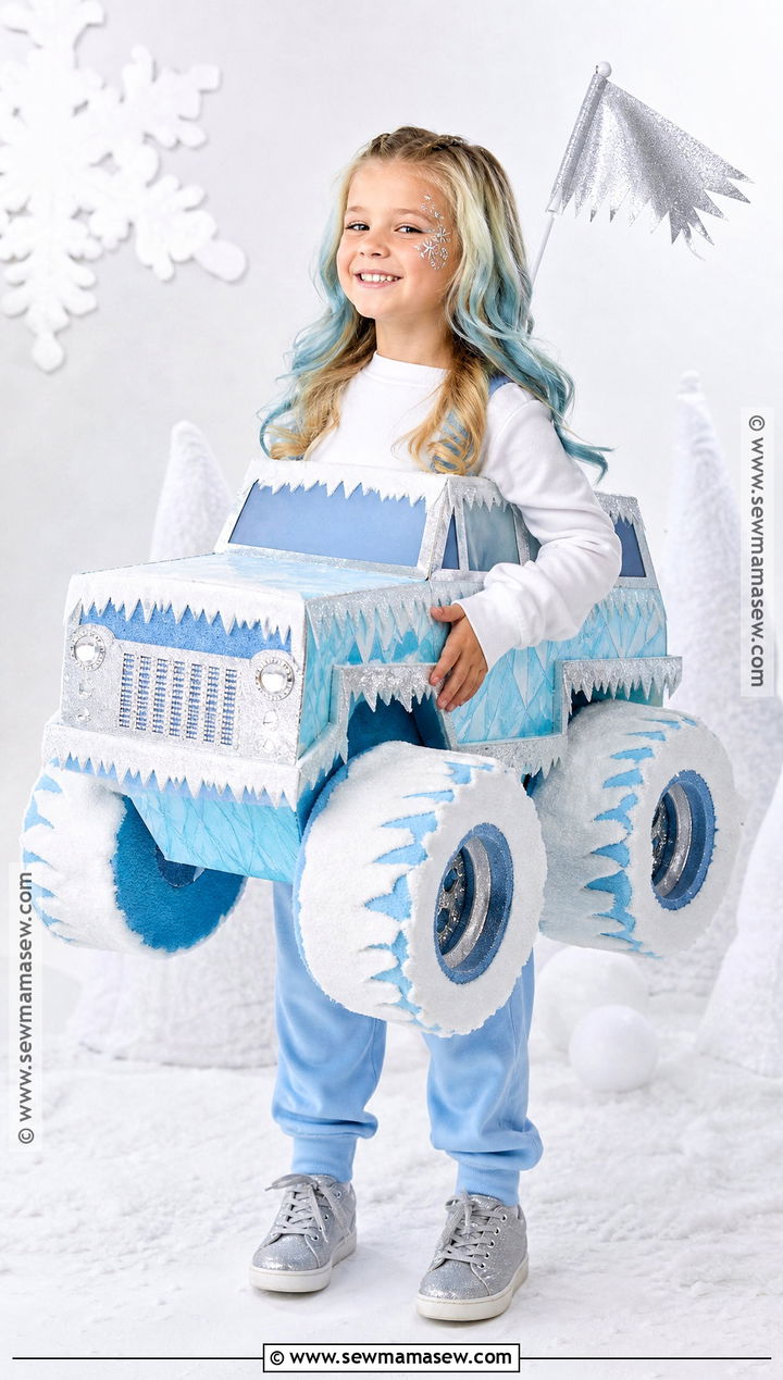 Ice Monster Truck Costume - 30 monster truck costume ideas