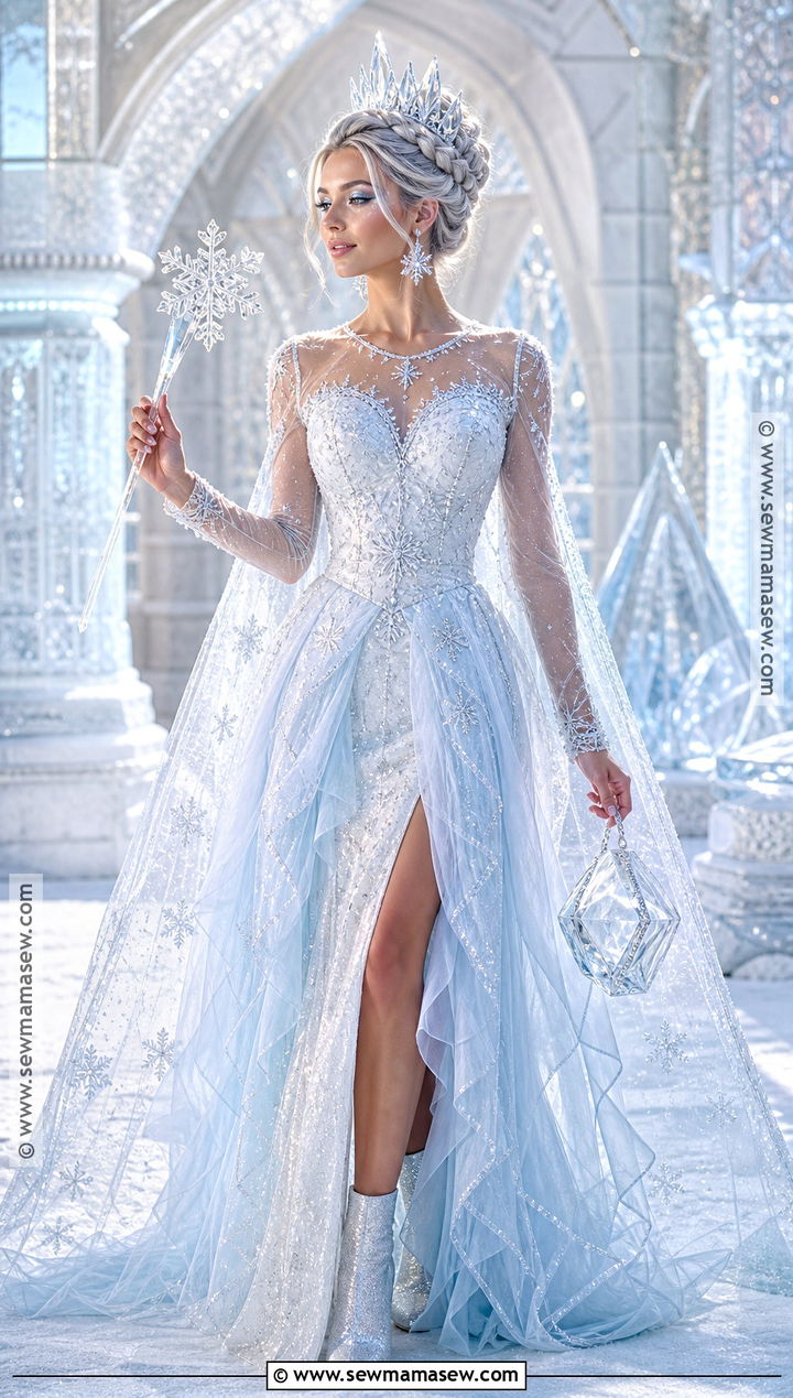 Ice Princess Costume - 45 princess halloween costume ideas