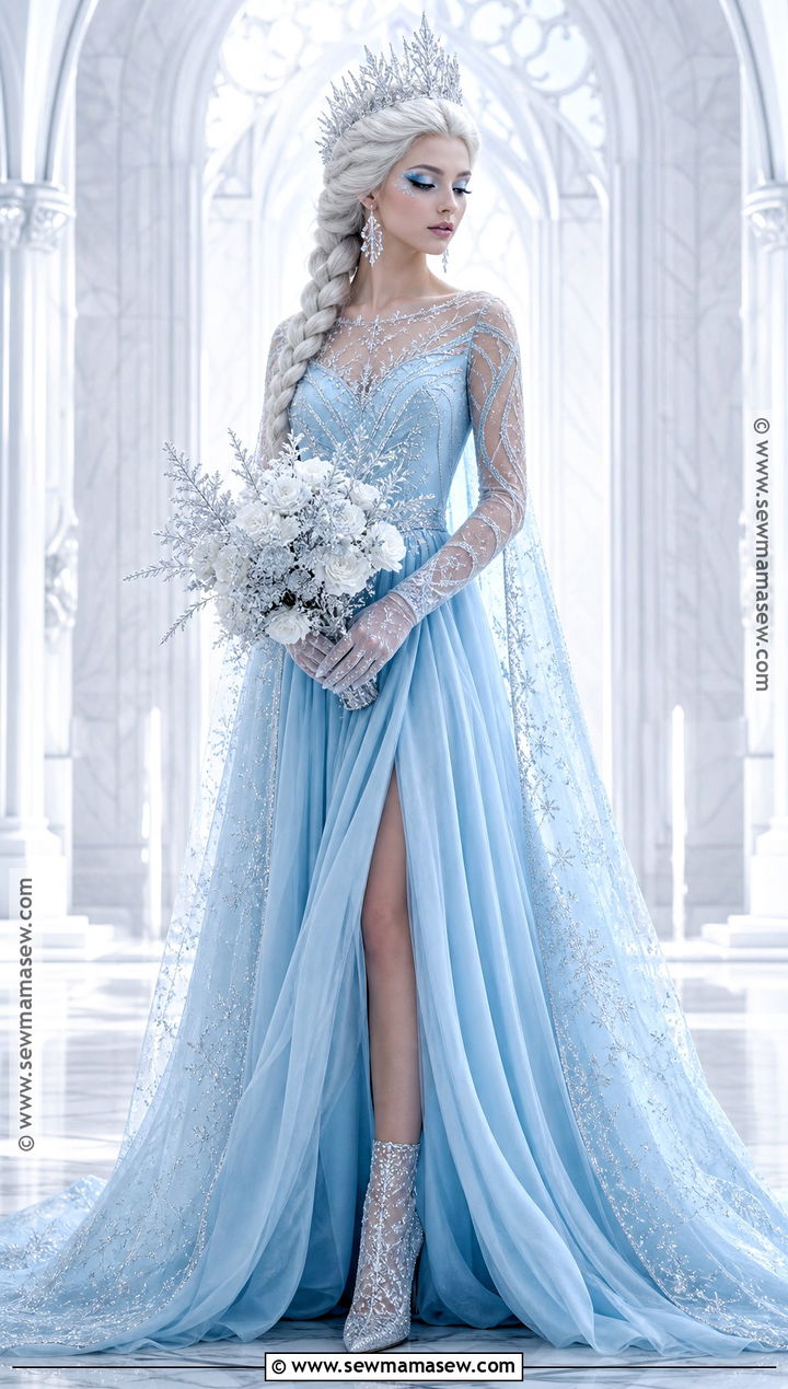 Ice Queen Bride Costume - 35 bride halloween costume ideas