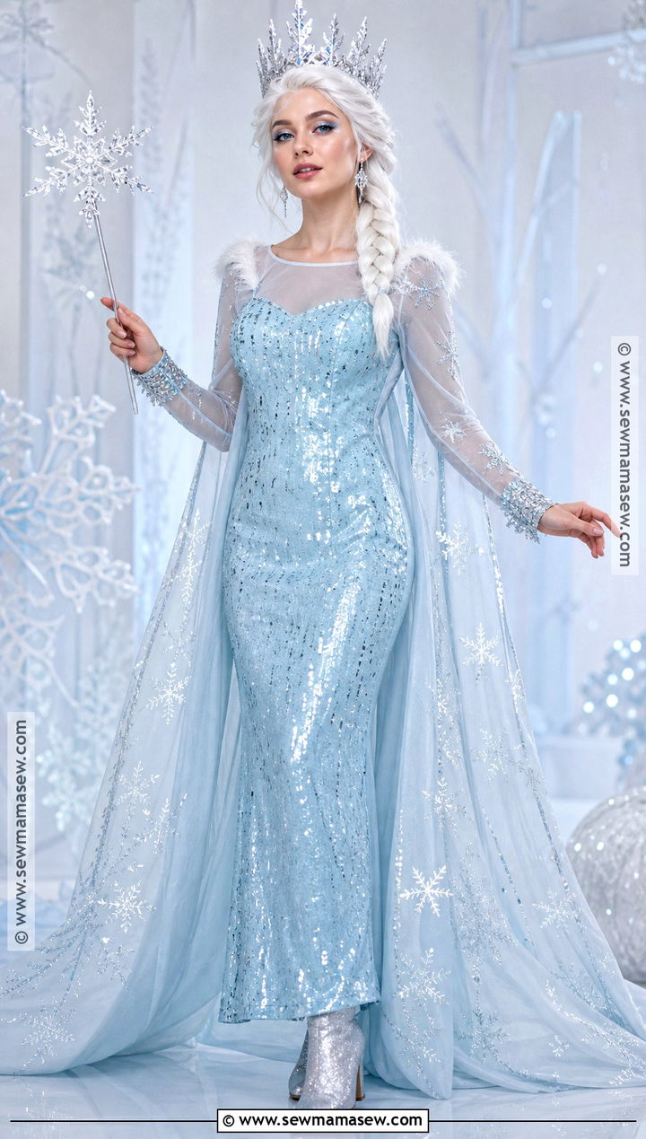 Ice Queen Costume - 30 slay halloween costumes