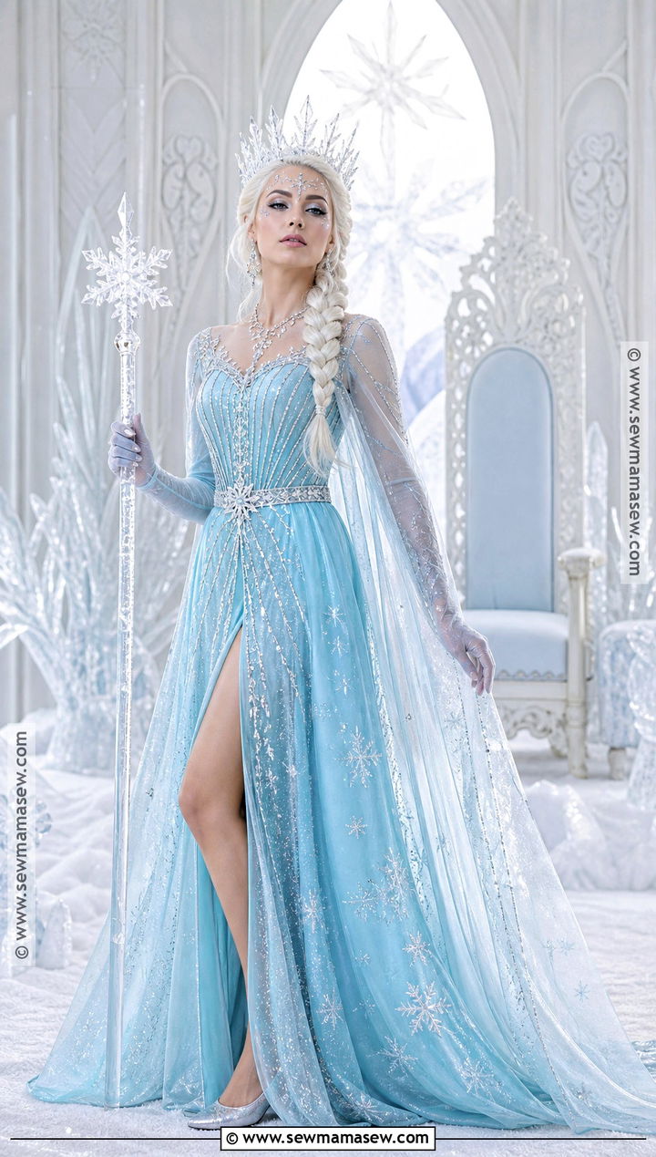Ice Queen Costume - 40 unique halloween costumes for women