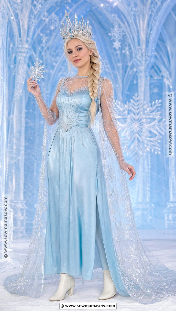 Ice Queen Halloween Costume - 30 pretty halloween costumes for women