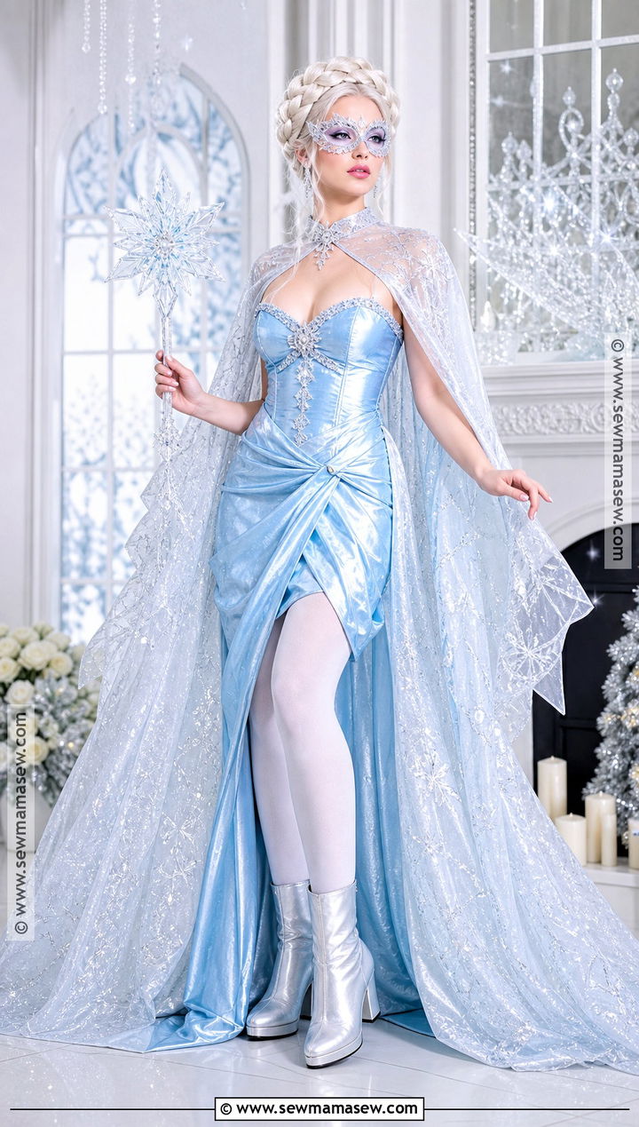 Ice Queen Masquerade Costume - 35 masquerade halloween costumes