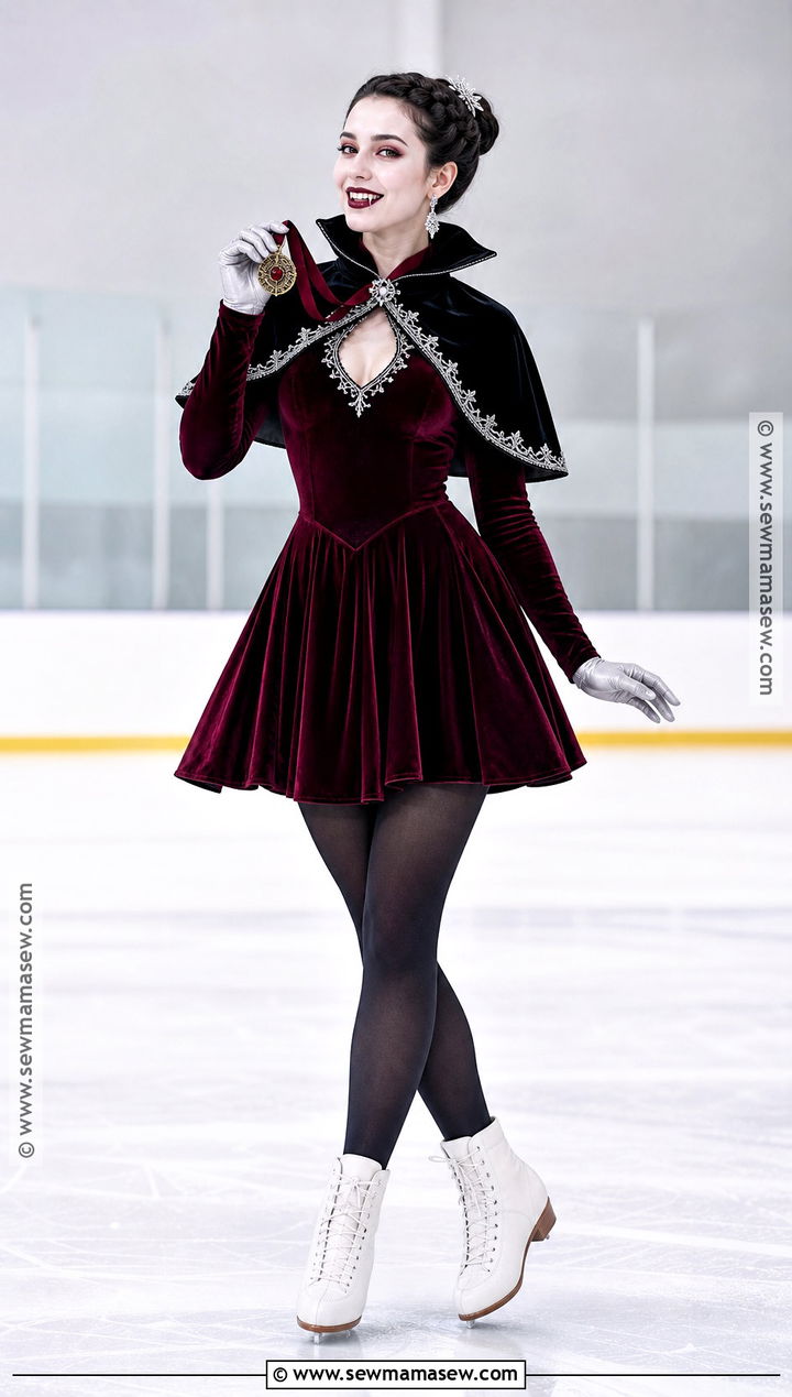 Ice Skater Vampire Costume - 40 Vampire Halloween Costume Ideas for Women