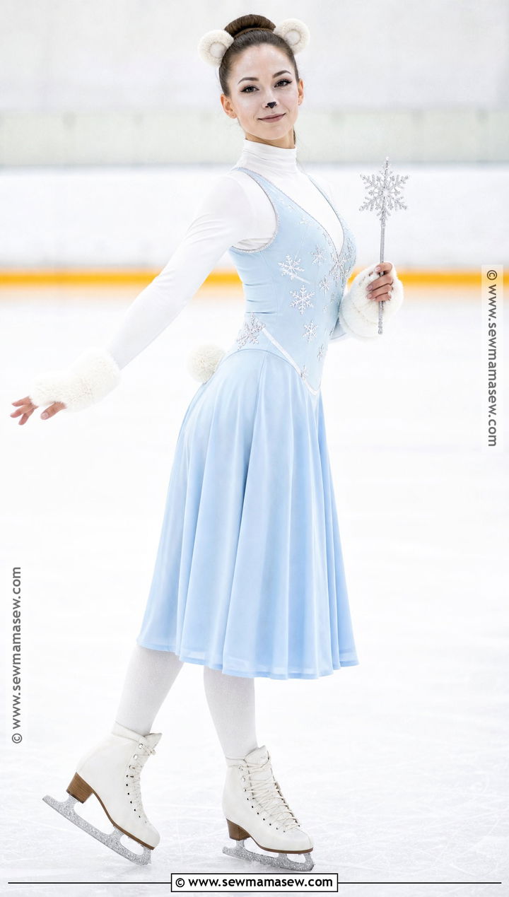 Ice Skating Polar Bear Costume - 30 Bear Costume Ideas for Women