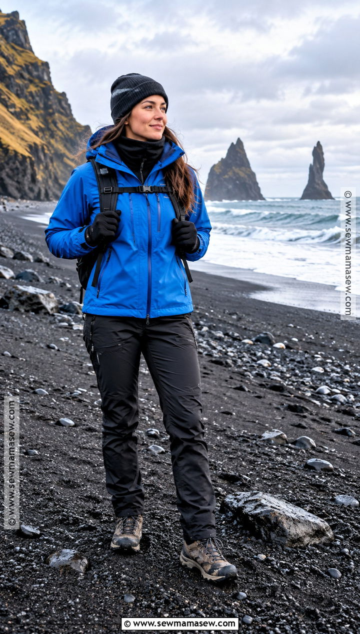 Iceland Autumn Black Sand Beach Outfit - 15 iceland autumn outfit ideas