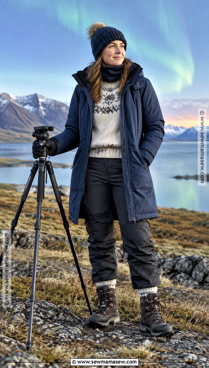 Iceland Autumn Northern Lights Outfit - 15 iceland autumn outfit ideas