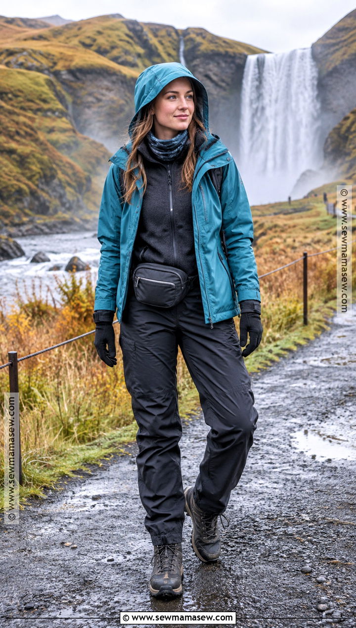 Iceland Autumn Waterfall Outfit - 15 iceland autumn outfit ideas