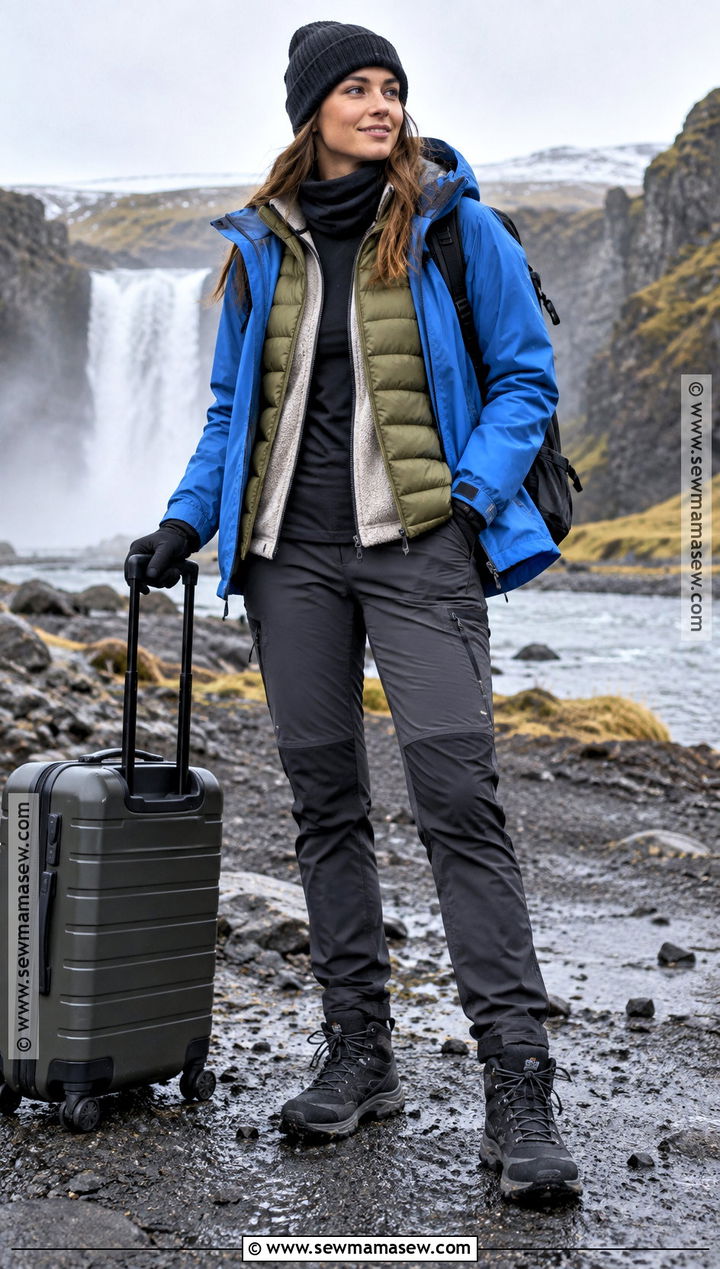 Iceland October Carry On Capsule Outfit - 15 Outfits For Iceland In October