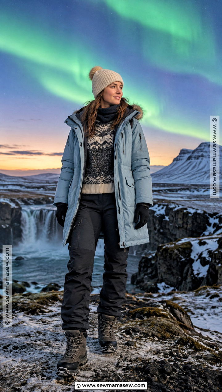 Iceland October Northern Lights Outfit - 15 Outfits For Iceland In October