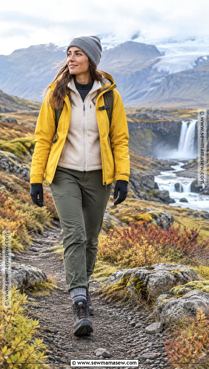 Iceland September Layered Outfit - 15 iceland autumn outfit ideas