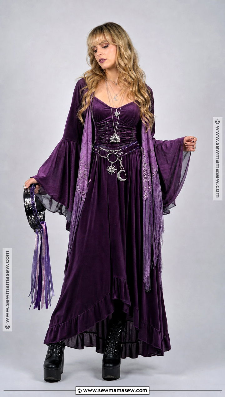 If Anyone Falls Purple Costume - 35 stevie nicks costume ideas