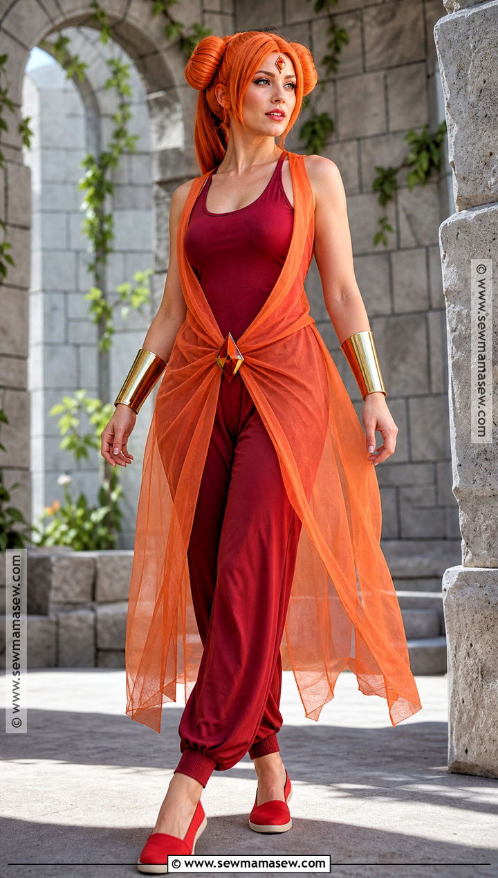 Ignition Point Flame Princess Costume - 30 flame princess costume ideas