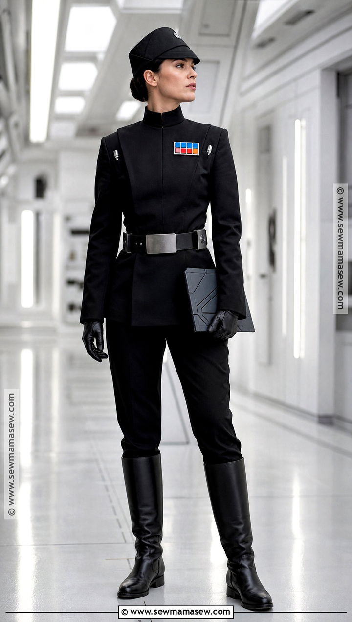 Imperial Officer Black Uniform Costume - 35 Starwars Costumes for Women