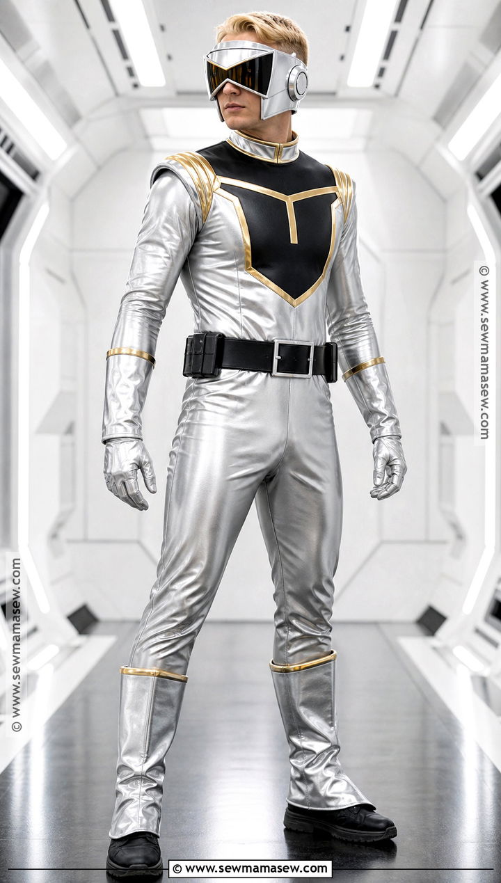 In Space Silver Ranger Costume - 35 power rangers costume ideas