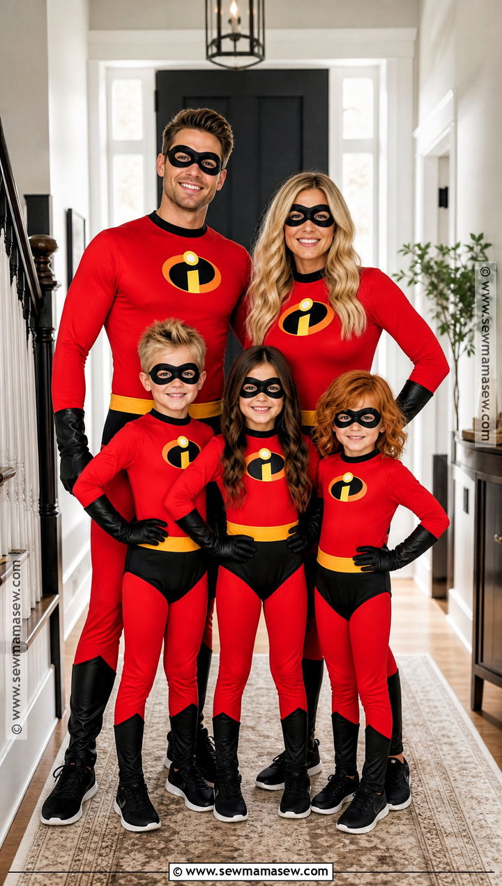 Incredibles Family Costume - 45 superhero costumes