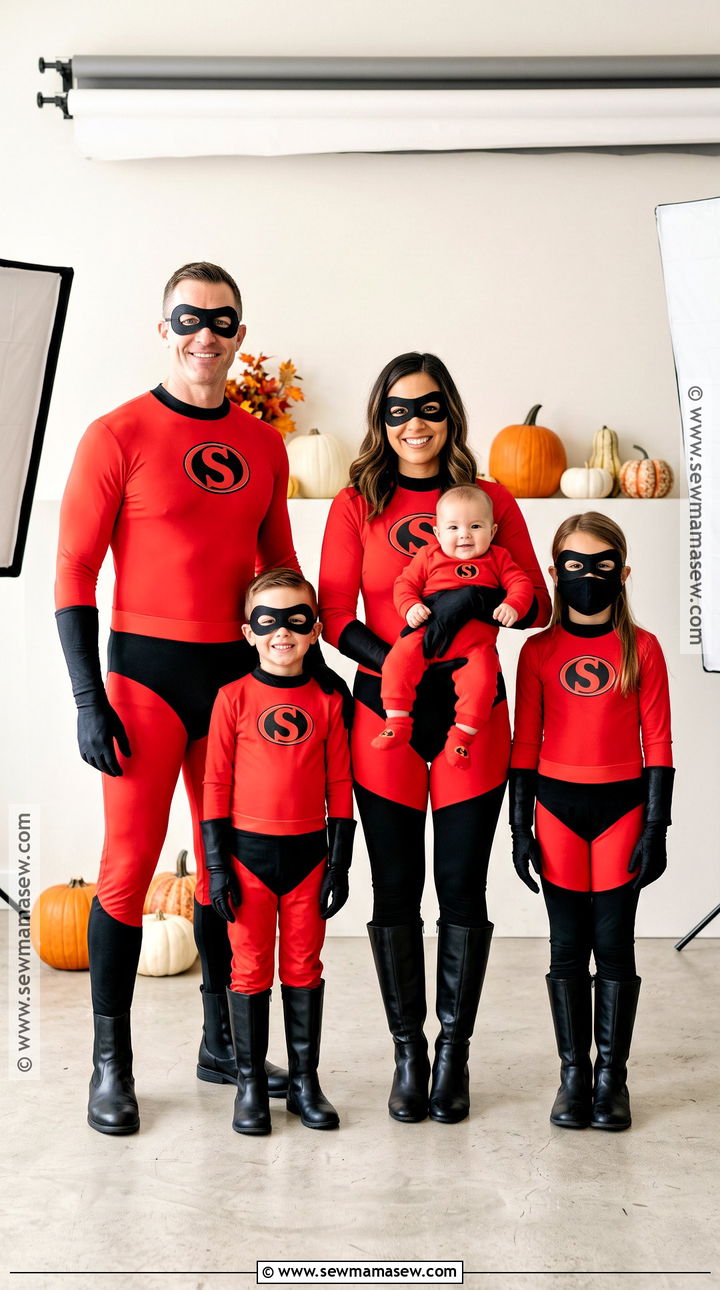 Incredibles Family Costume - 50 family halloween costumes