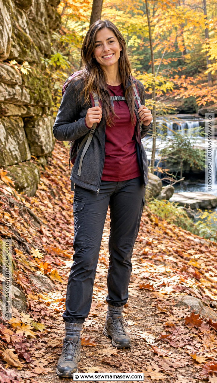 Indiana Fall State Park Hiking Outfit - 15 Indiana Fall Outfits