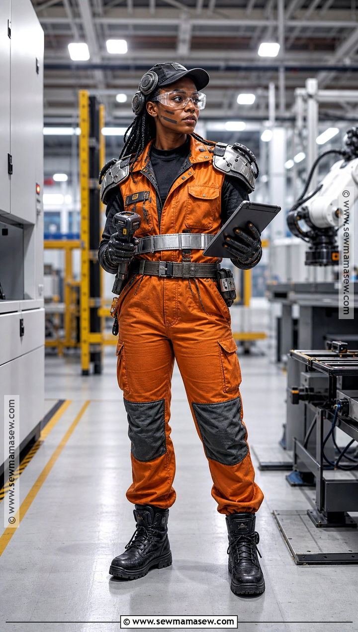 Industrial Factory Worker Cyberpunk Cosplay - 35 cyberpunk cosplay ideas