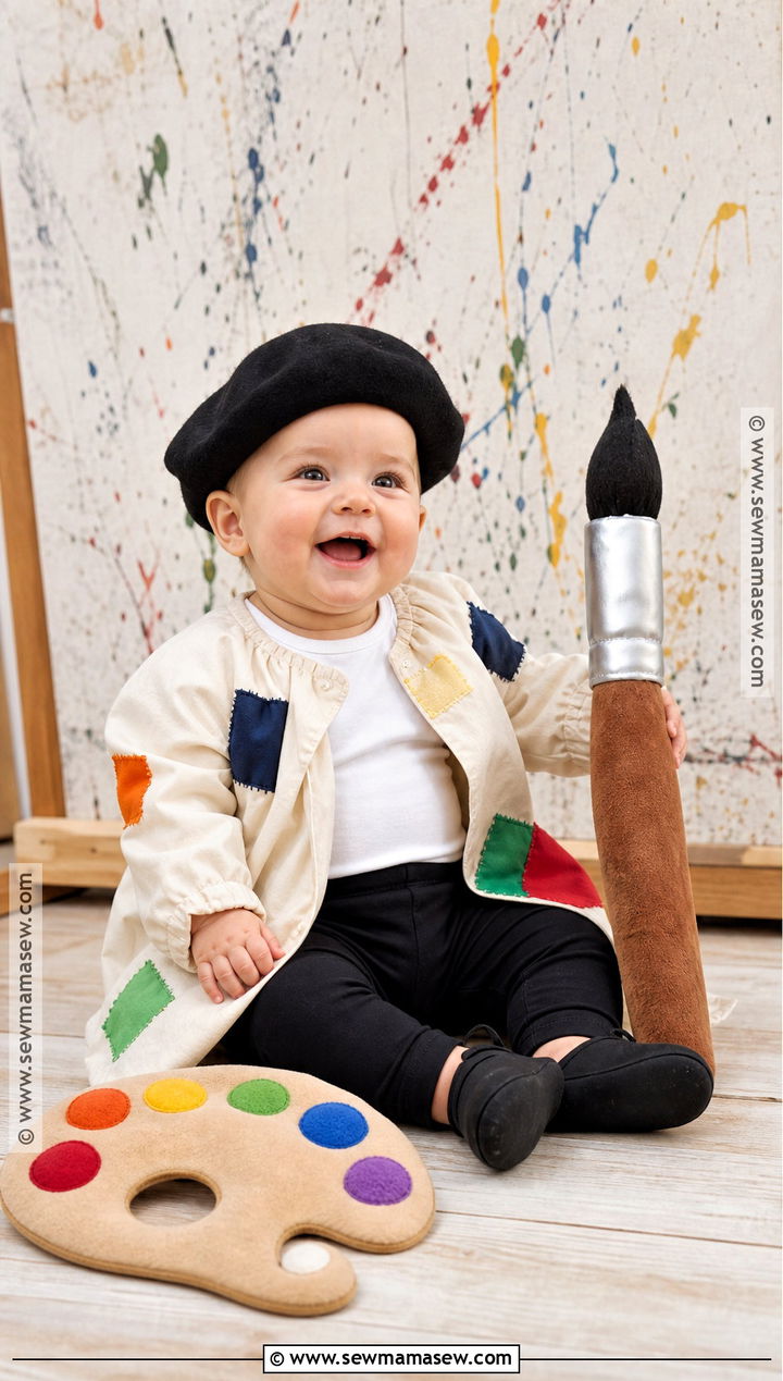 Infant Artist Costume - 30 infant costume ideas