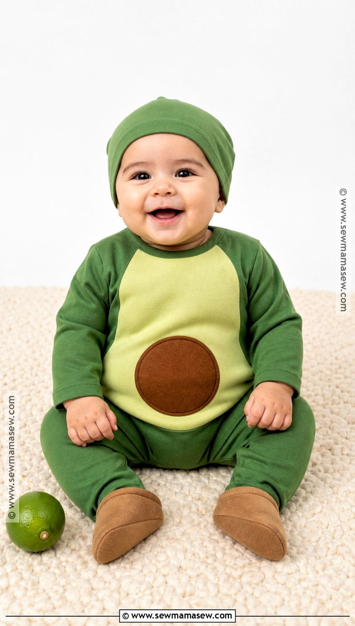 Infant Avocado Costume - 30 infant costume ideas