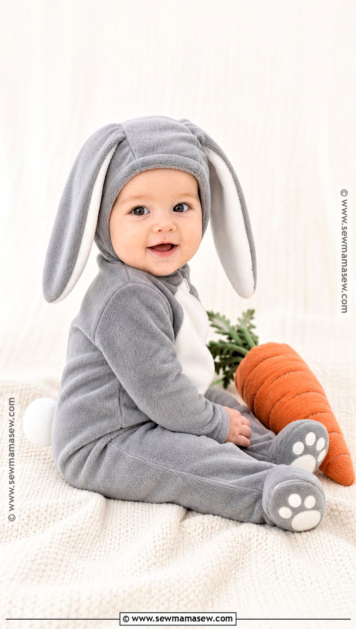 Infant Bunny Costume - 35 infant halloween costumes