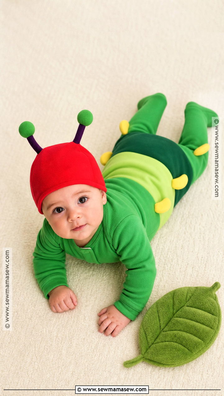 Infant Caterpillar Costume - 30 infant costume ideas