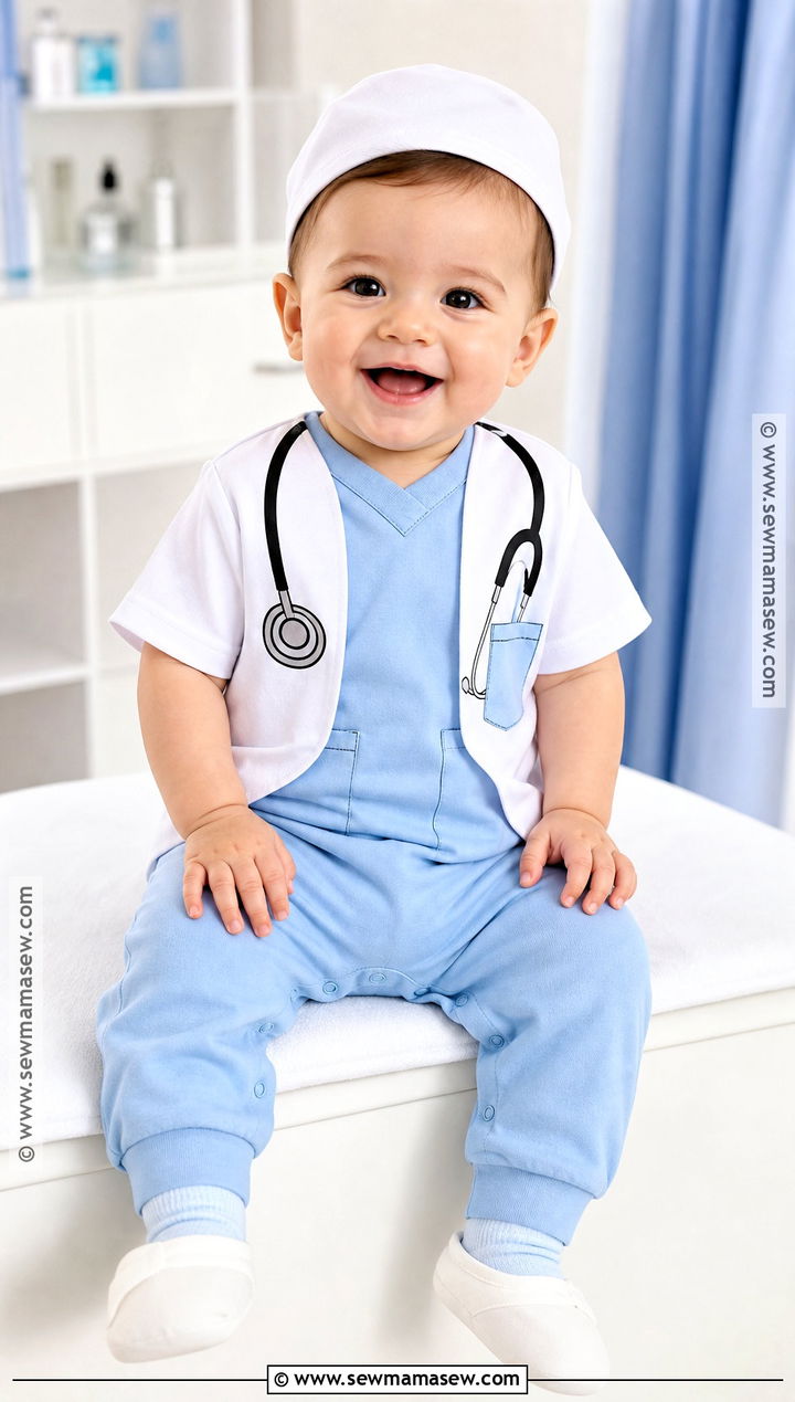 Infant Doctor Costume - 35 infant halloween costumes