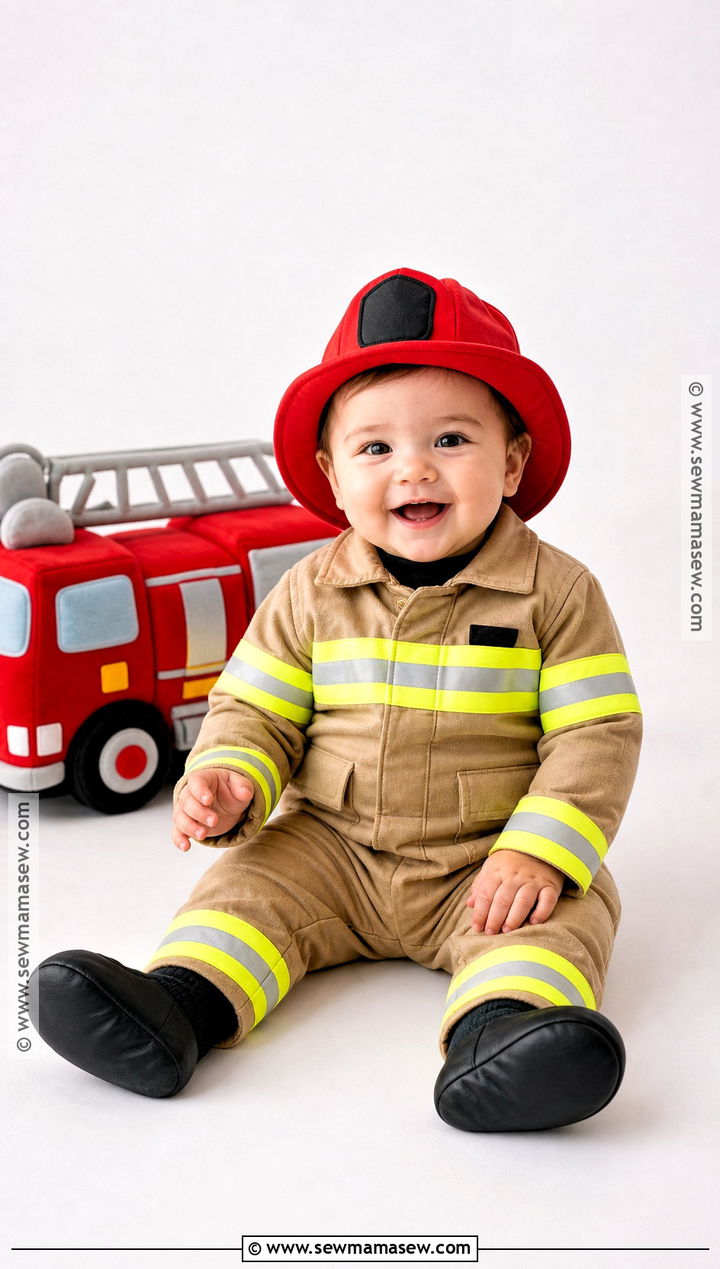 Infant Firefighter Costume - 30 infant costume ideas