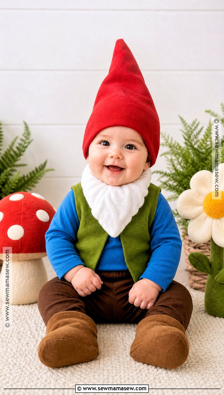 Infant Garden Gnome Costume - 30 infant costume ideas