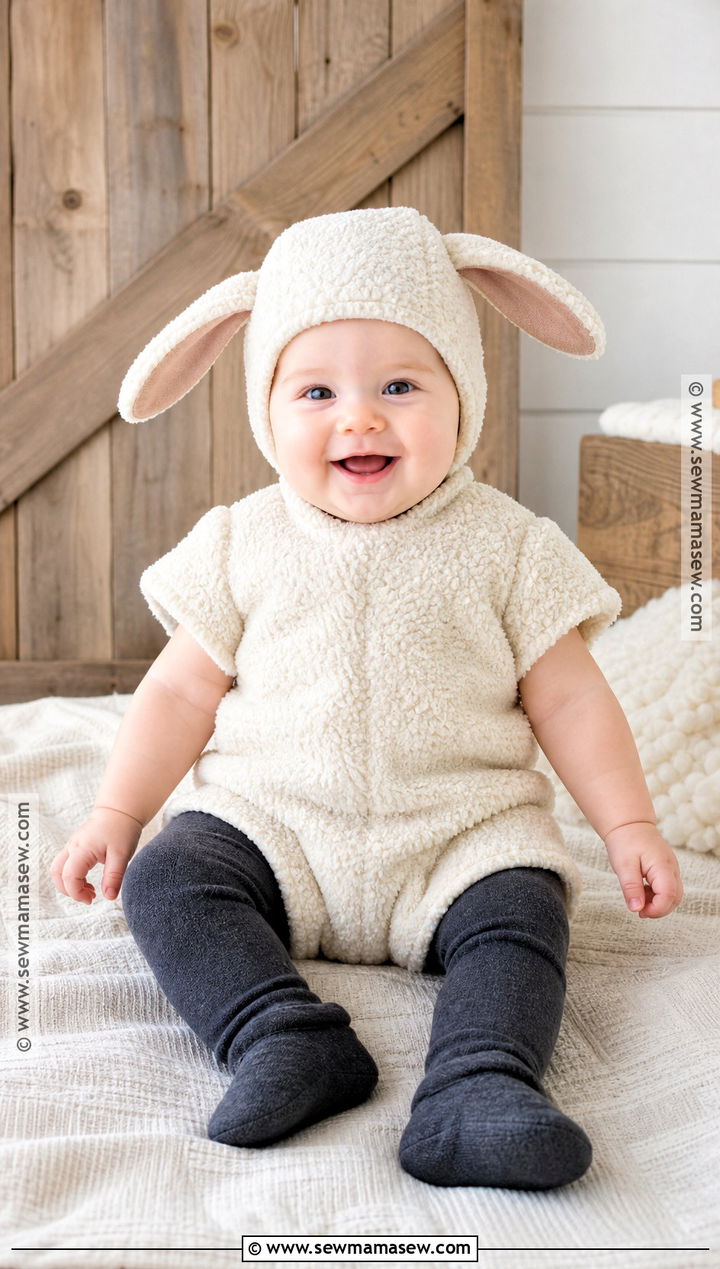Infant Lamb Costume - 35 infant halloween costumes
