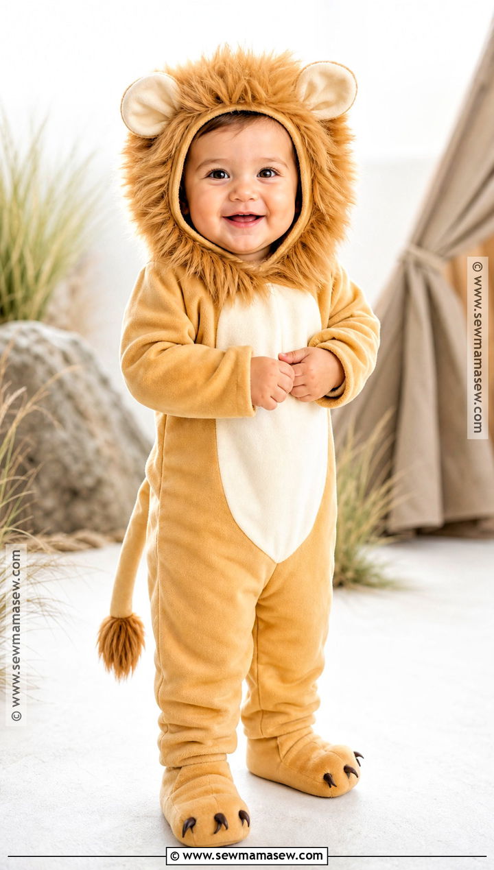 Infant Lion Costume - 35 infant halloween costumes