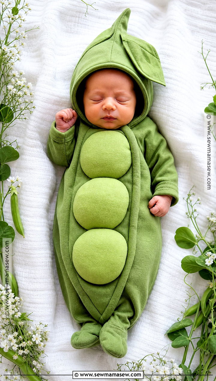 Infant Pea Pod Costume - 35 infant halloween costumes
