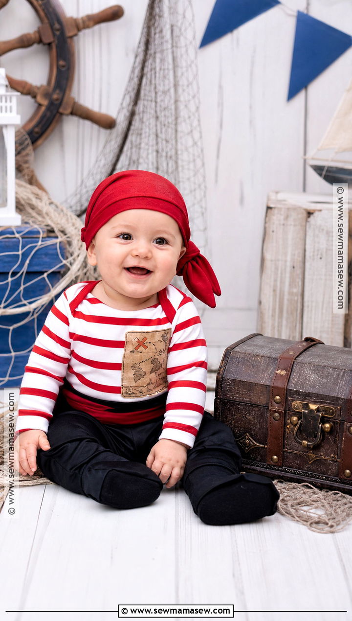 Infant Pirate Costume - 35 infant halloween costumes