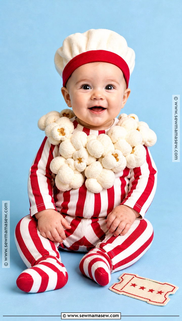 Infant Popcorn Costume - 30 infant costume ideas