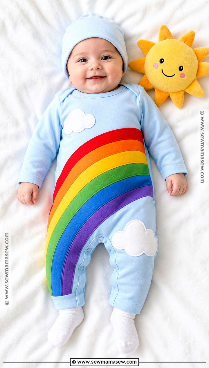 Infant Rainbow Costume - 30 infant costume ideas