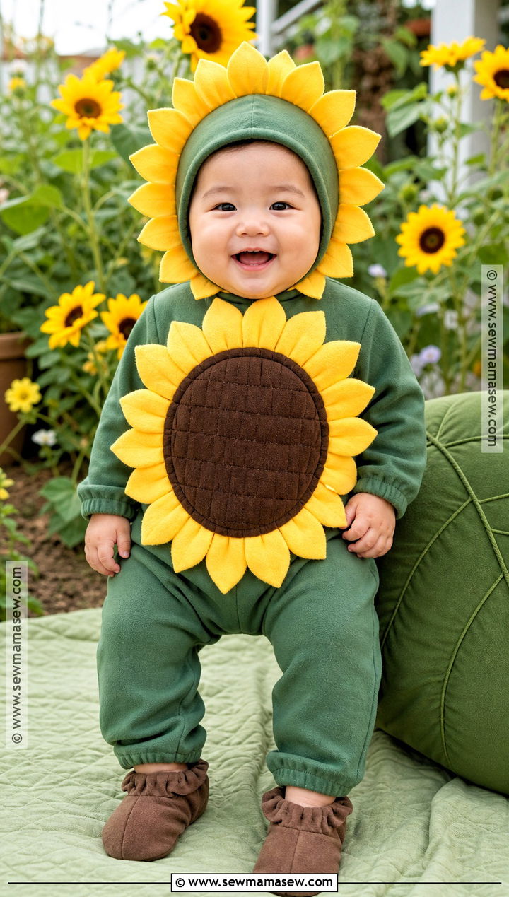 Infant Sunflower Costume - 30 infant costume ideas