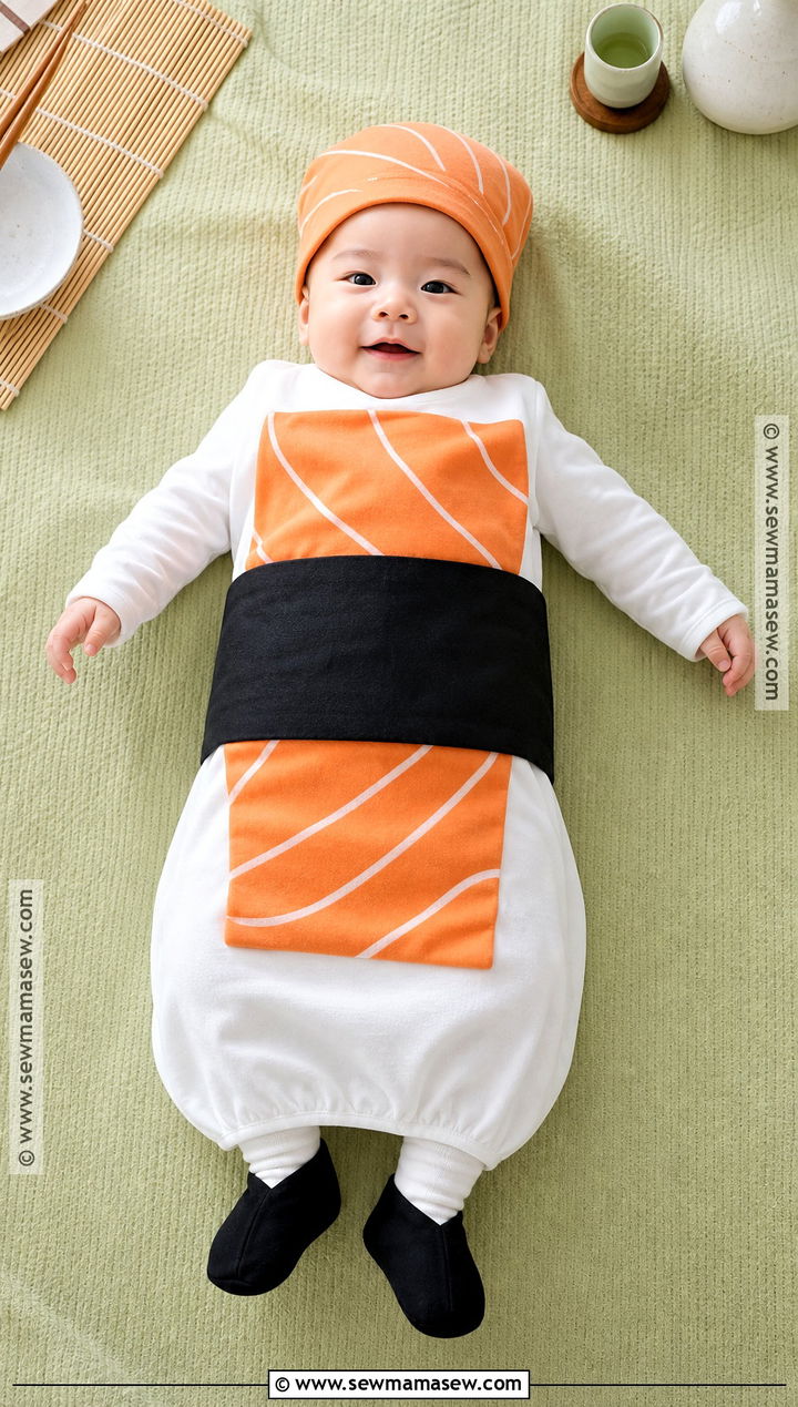 Infant Sushi Costume - 35 infant halloween costumes