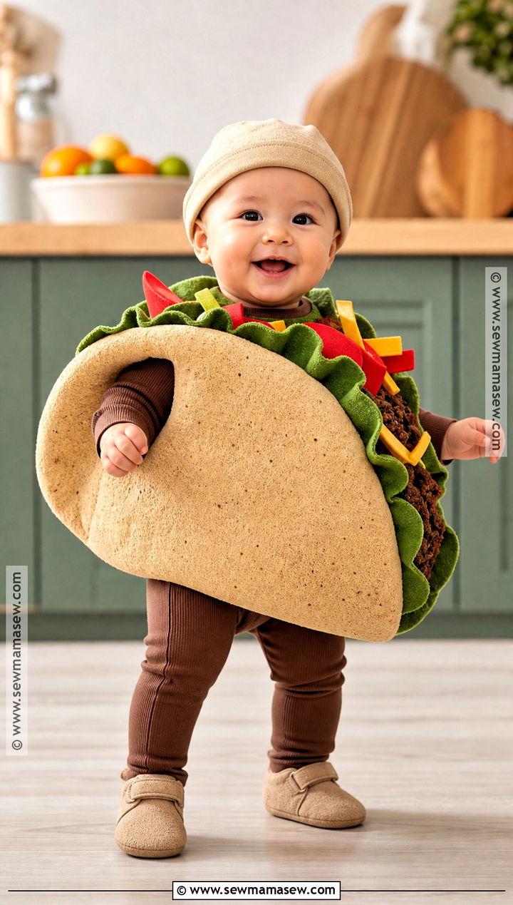 Infant Taco Costume - 35 infant halloween costumes