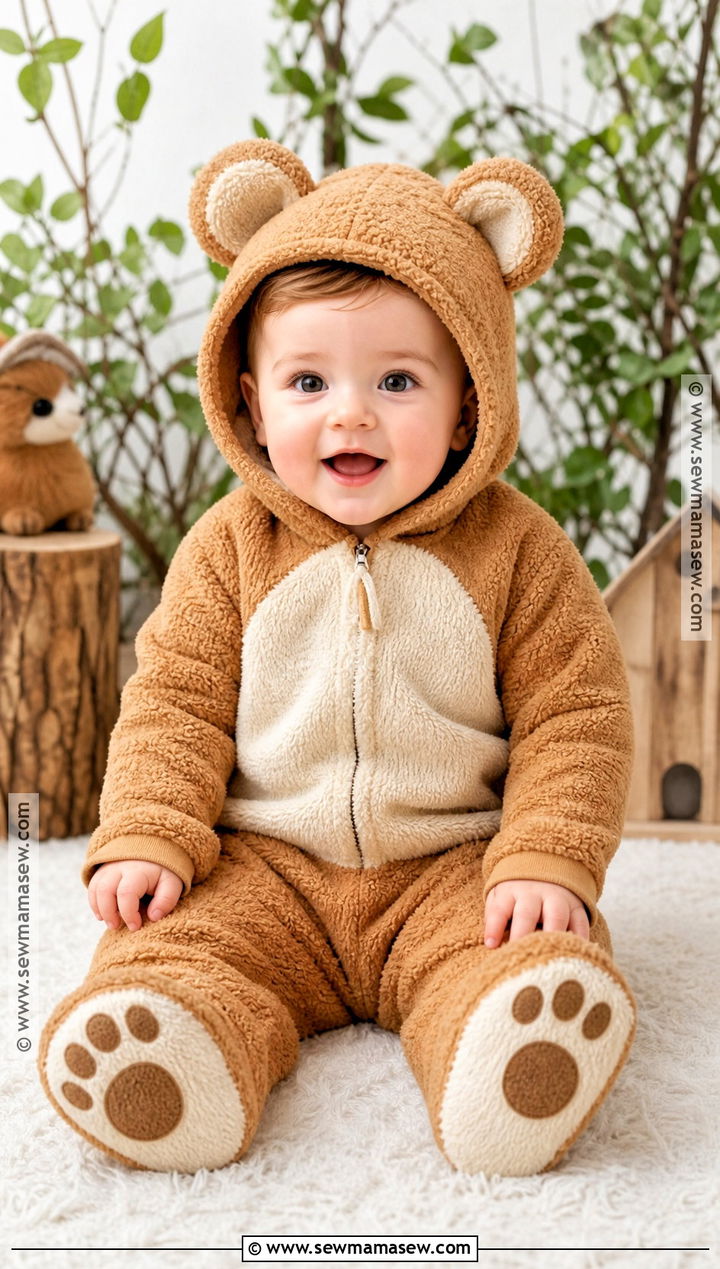 Infant Teddy Bear Costume - 35 infant halloween costumes
