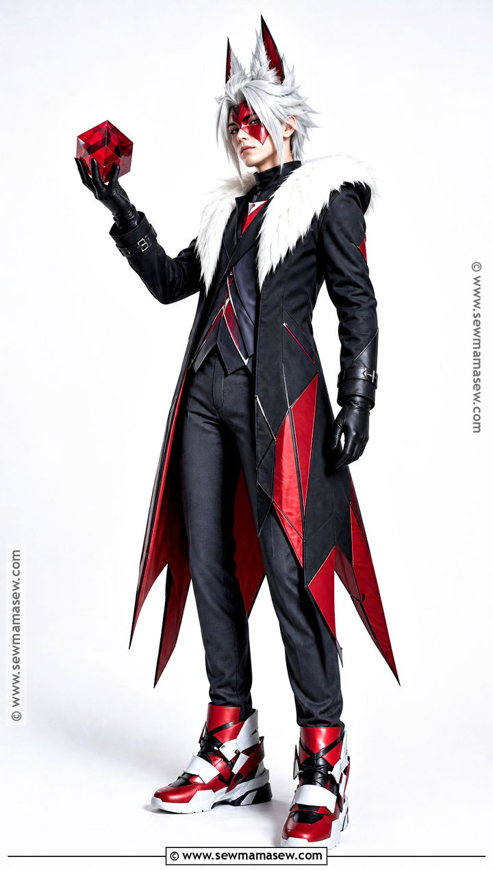 Infinite Cosplay With Red Mask - 40 sonic cosplay ideas
