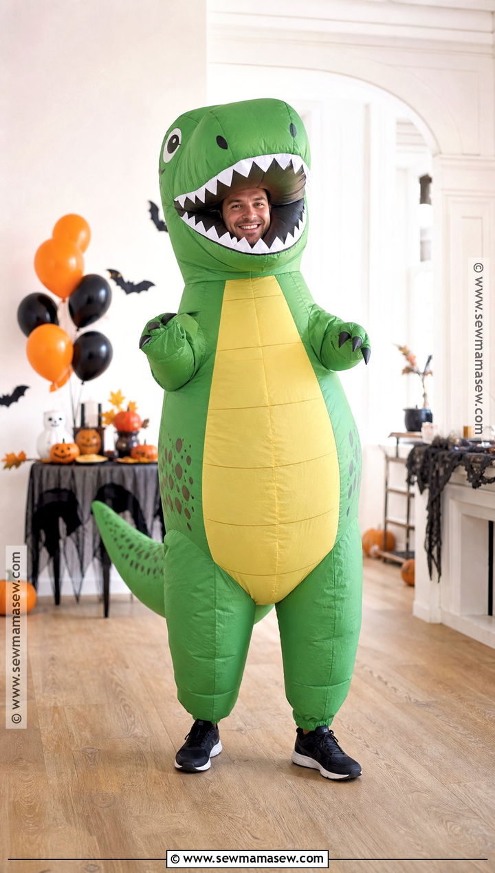 Inflatable Dinosaur Costume With Sneakers - 45 mens halloween costumes
