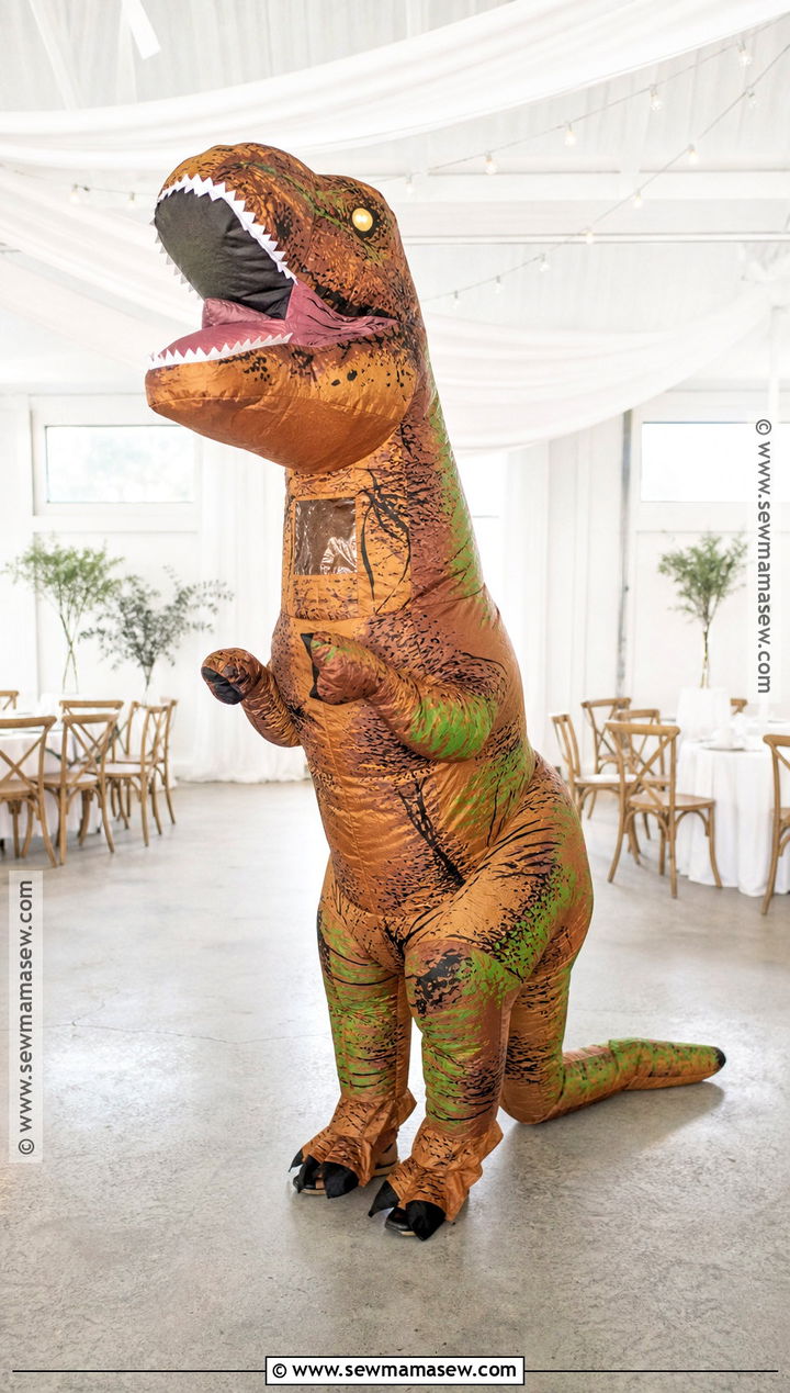 Inflatable T Rex Dinosaur Costume - 40 dinosaur costume ideas