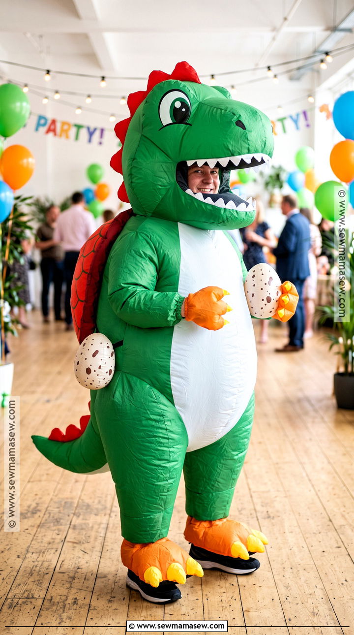 Inflatable Yoshi Costume - 35 yoshi costume ideas
