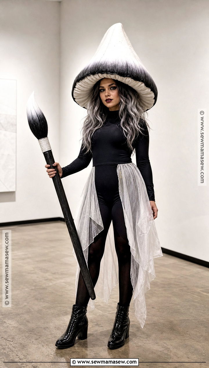 Ink Cap Mushroom Costume - 30 Mushroom Costume Ideas for Women